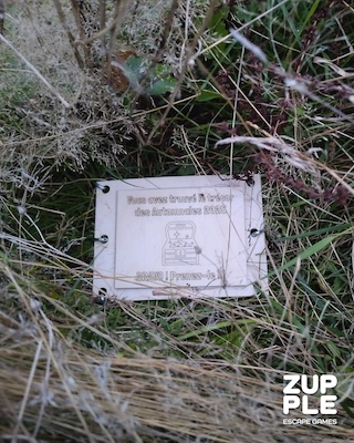 Le trésor dont il fallait s’emparer pendant la chasse au trésor organisée par Zupple pendant la braderie d’Oullins