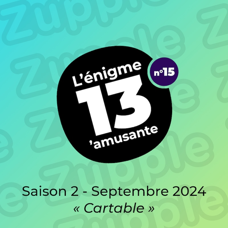 Thème de l’énigme de septembre 2024 : « Cartable »