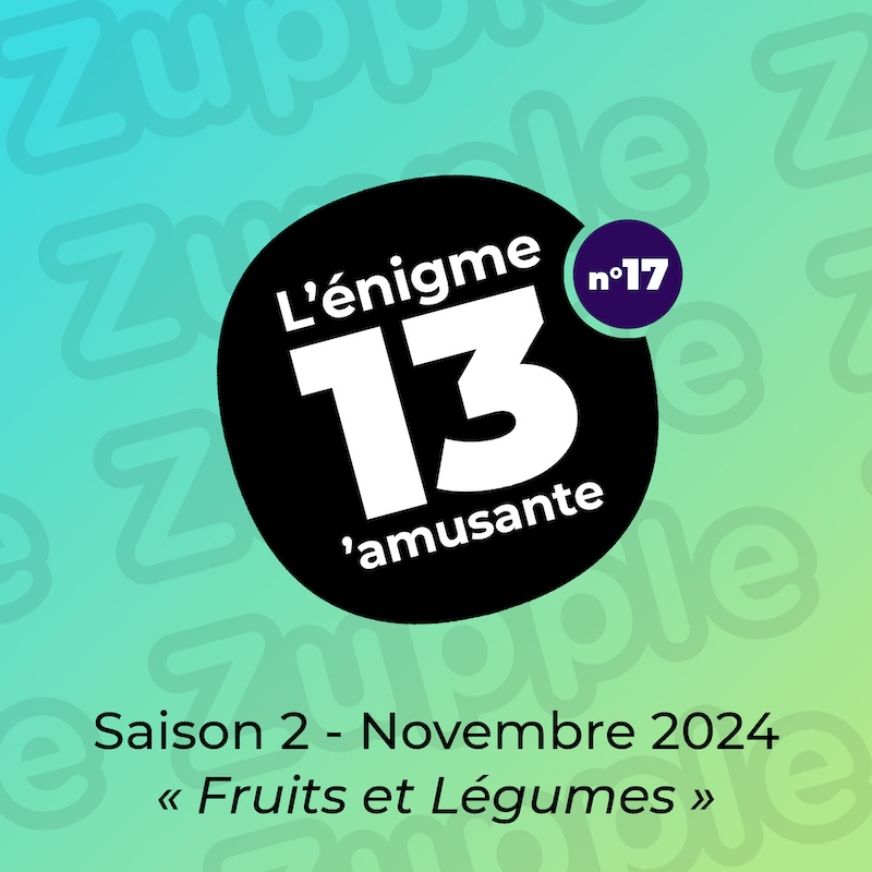 Thème de l’énigme de novembre 2024 : « Fruits et Légumes »