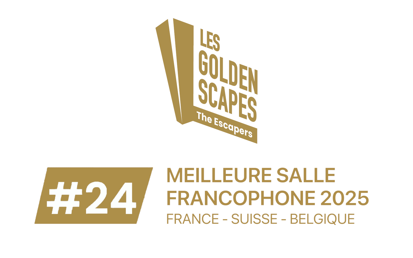 L’escape game lyon « Bon vent, Mamie Arlette » a été élue 24e meilleure salle francophone (France - Suisse - Belgique) lors des Goldenscapes 2025