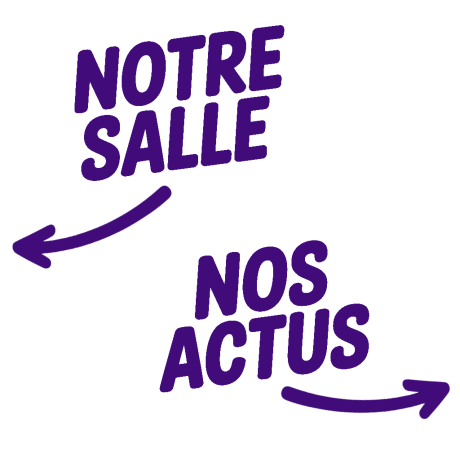 Retrouvez notre salle d’escape game à gauche et nos actualités à droite