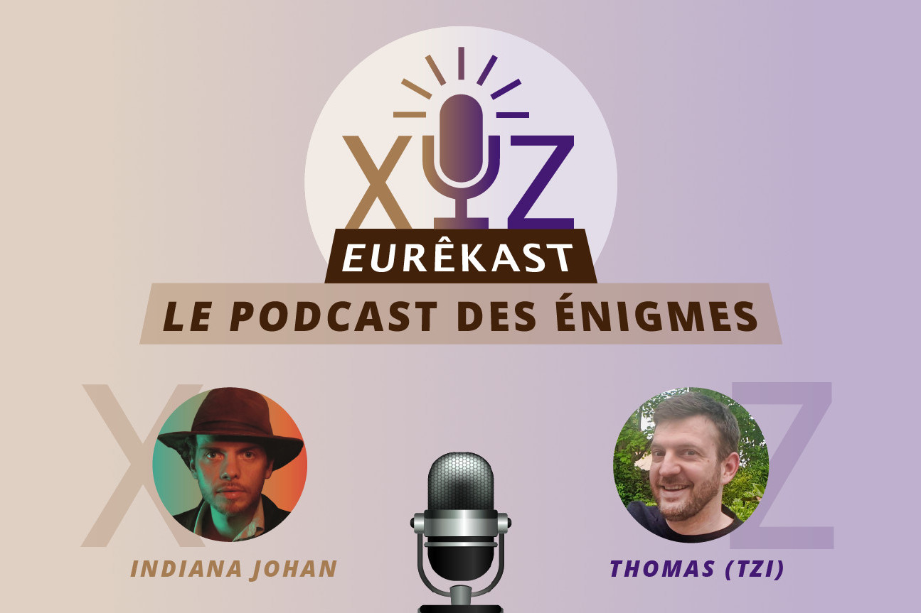 Eurêkast, LE podcast des énigmes avec IndianaJohan et Thomas (tzi)