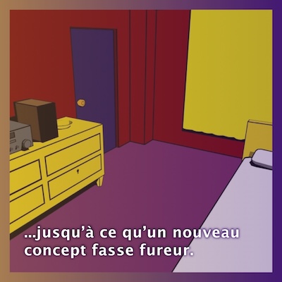 Jusqu’à ce qu’un nouveau concept fasse fureur. (Photo du jeu vidéo « Crimson Room »).