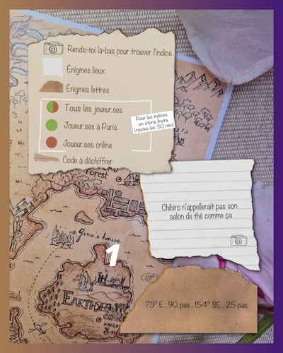 Indice 1 de la chasse au trésor 2024 de la Maison Ghibli