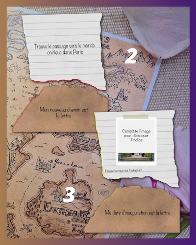 Indices 2 et 3  de la chasse au trésor 2024 de la Maison Ghibli