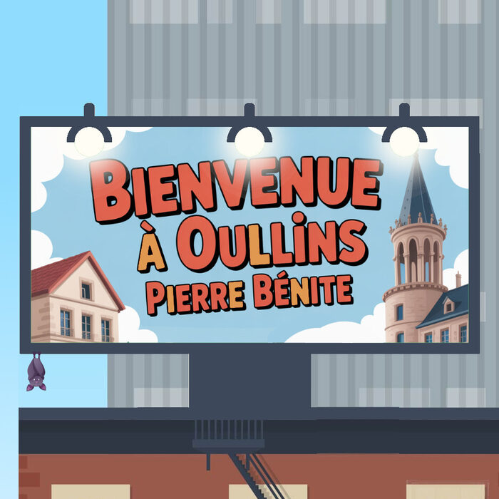 Le panneau de bienvenue